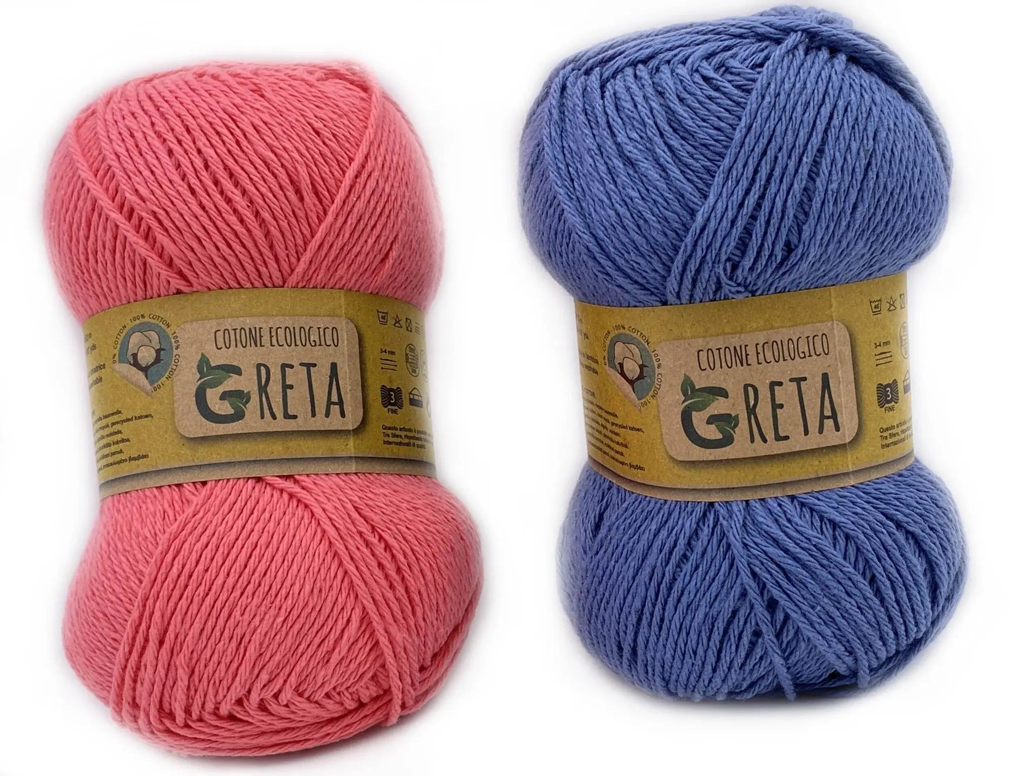 COTONE GRETA ECOLOGICO - Tre Sfere - - LacariaRicami.Store
