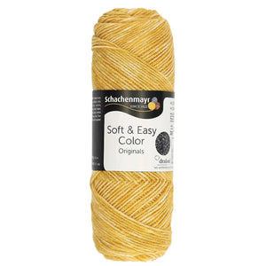 Lana SOFT&EASY COLOR - Schachenmayr - Colore: 00086 - Sonne color - by LacariaRicami.Store