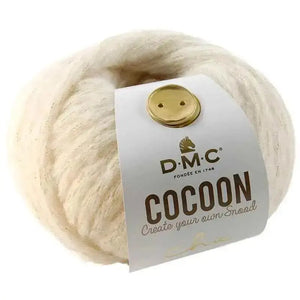 Lana Cocoon Chic - DMC - Colore: 01 - BIANCO - by LacariaRicami.Store