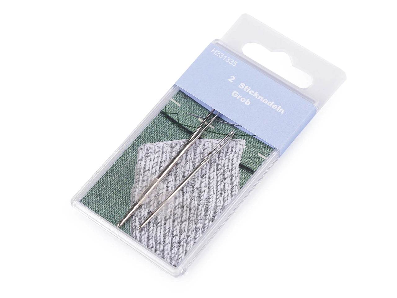 AGHI per la lana smussati - 2 pezzi - - LacariaRicami.Store