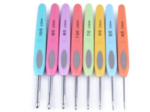 SET 8 Uncinetti Ergonomici - - LacariaRicami.Store