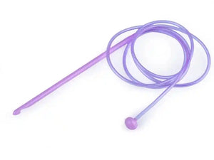 Uncinetto Tunisino in Plastica - Colore: 040298 - 6.5 mm - by LacariaRicami.Store