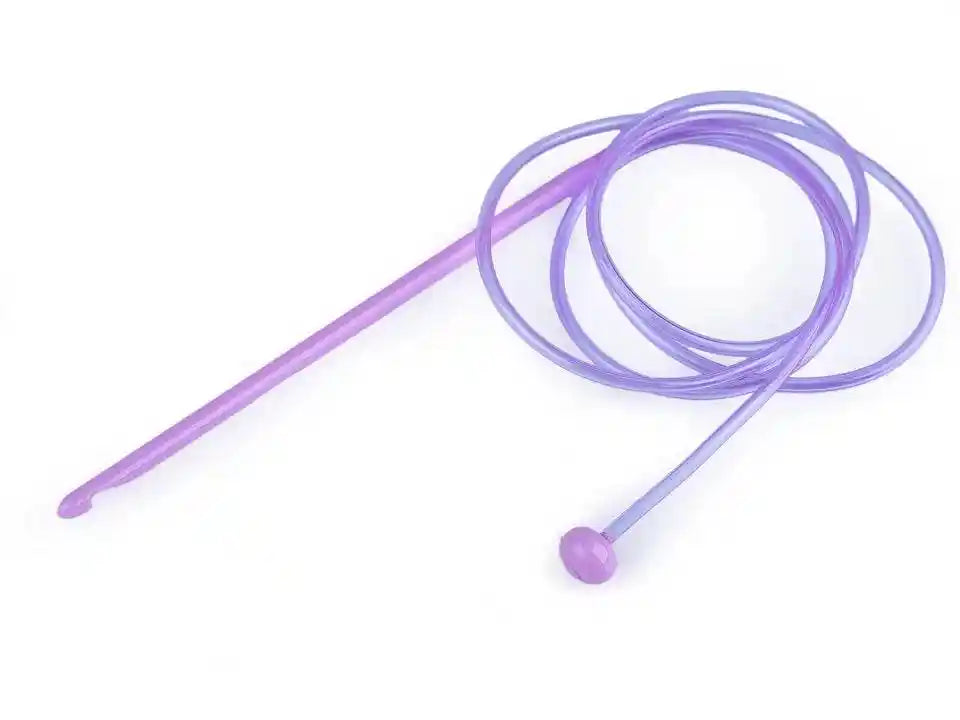 Uncinetto Tunisino in Plastica - Colore: 040298 - 6.5 mm - by LacariaRicami.Store