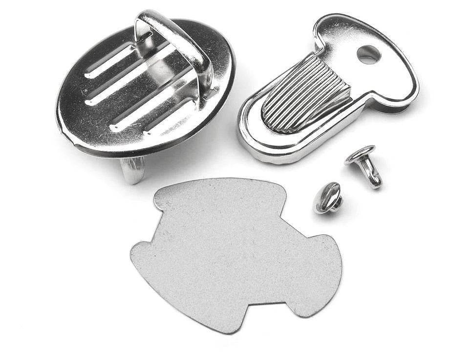 CHIUSURA a pulsante per BORSA – 25 x 33 mm - - LacariaRicami.Store