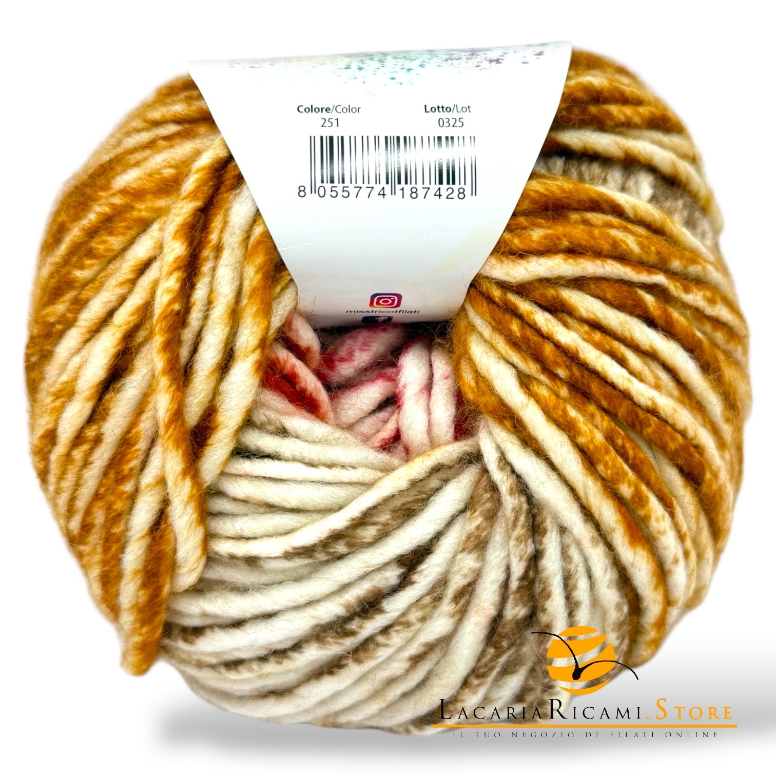 Lana 100 Grammi SPRAY – Miss Tricot Filati - 251 - LacariaRicami.Store