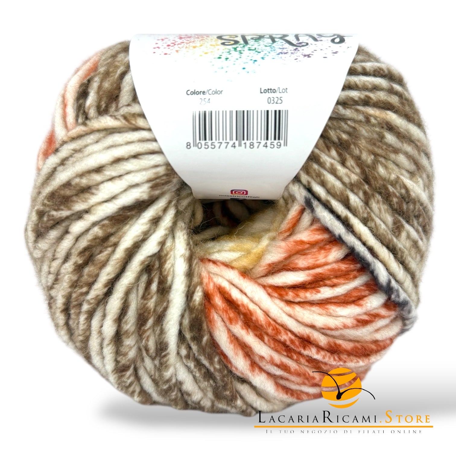 Lana 100 Grammi SPRAY – Miss Tricot Filati - 254 - LacariaRicami.Store