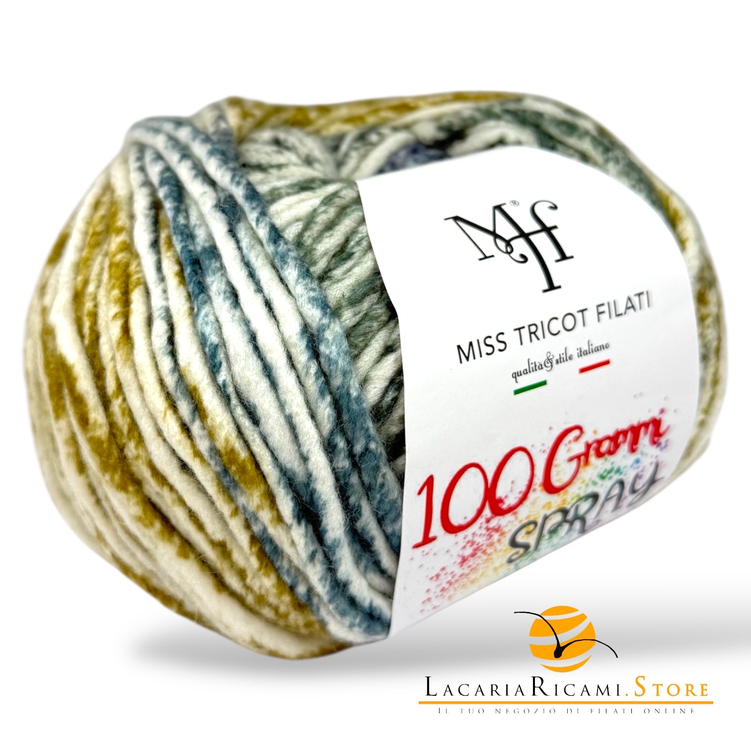 Lana 100 Grammi SPRAY – Miss Tricot Filati - 256 - LacariaRicami.Store