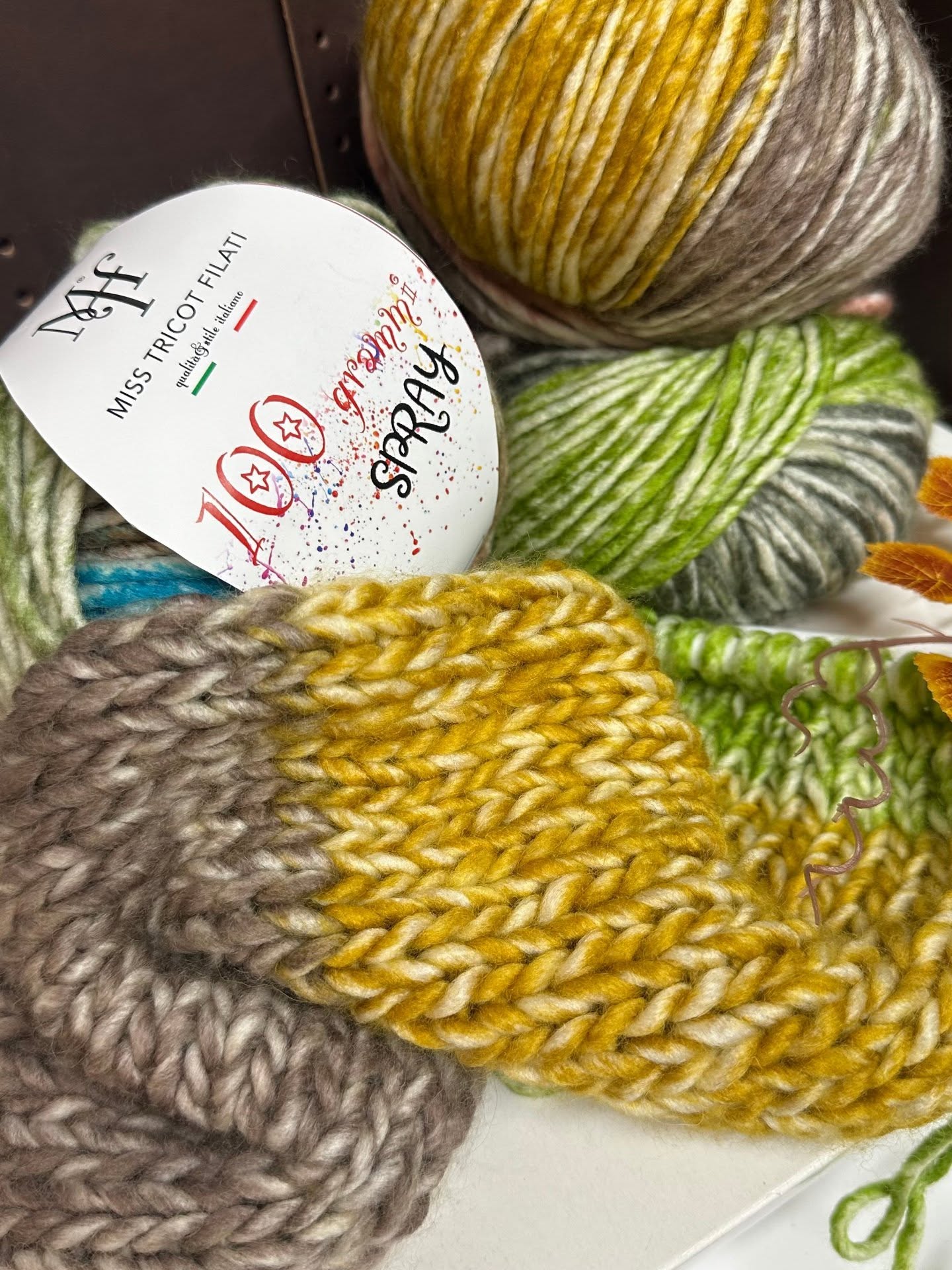 Lana 100 Grammi SPRAY – Miss Tricot Filati