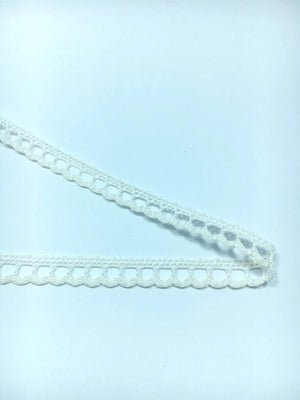PUNTINA TOMBOLO 1096 - 9 mm - Colore: 1096 014 - LATTE - by LacariaRicami.Store
