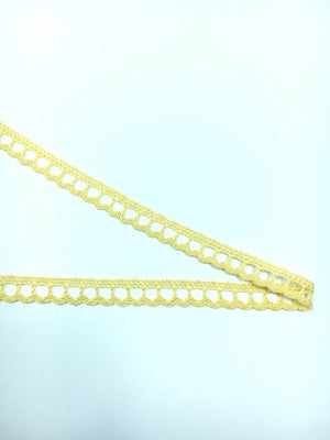 PUNTINA TOMBOLO 1096 - 9 mm - Colore: 1096 029 - GIALLO MIMOSA - by LacariaRicami.Store