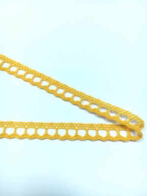 PUNTINA TOMBOLO 1096 - 9 mm - Colore: 1096 030 - GIALLO ZAFFERANO - by LacariaRicami.Store