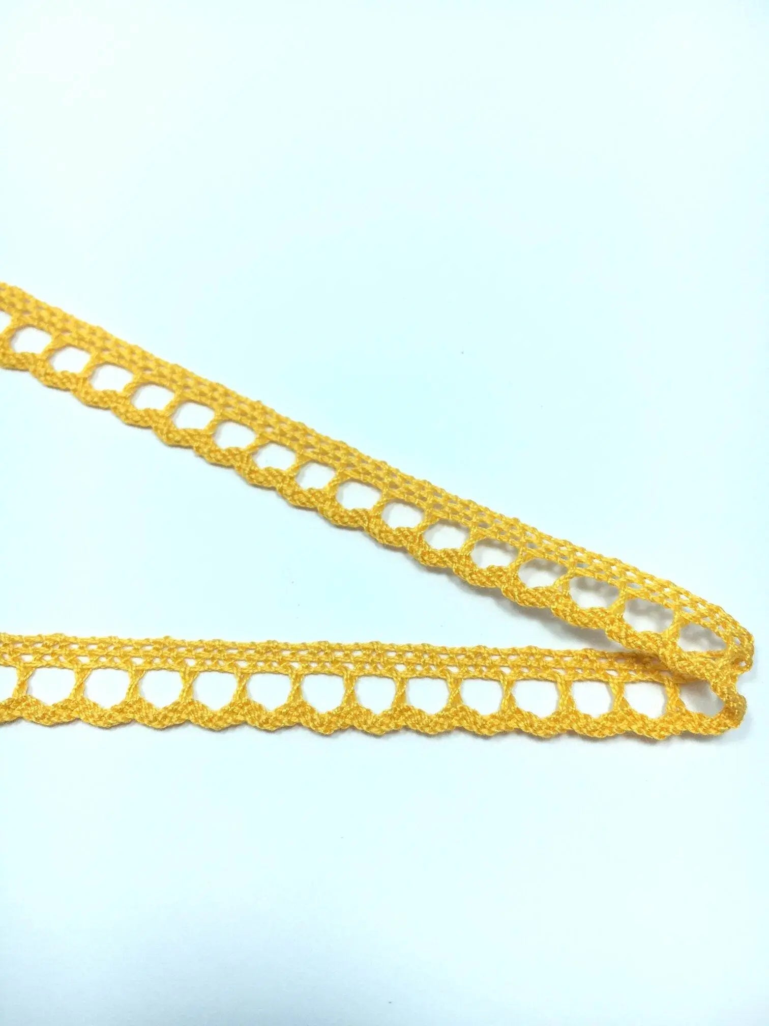 PUNTINA TOMBOLO 1096 - 9 mm - Colore: 1096 030 - GIALLO ZAFFERANO - by LacariaRicami.Store