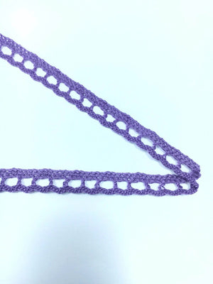 PUNTINA TOMBOLO 1096 - 9 mm - Colore: 1096 298 - VIOLA - by LacariaRicami.Store