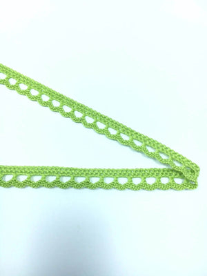 PUNTINA TOMBOLO 1096 - 9 mm - Colore: 1096 395 - VERDE - by LacariaRicami.Store