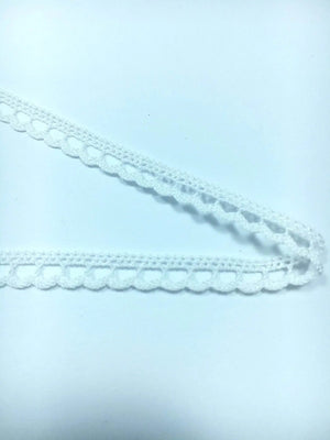 PUNTINA TOMBOLO 1096 - 9 mm - Colore: 1096 - BIANCO - by LacariaRicami.Store
