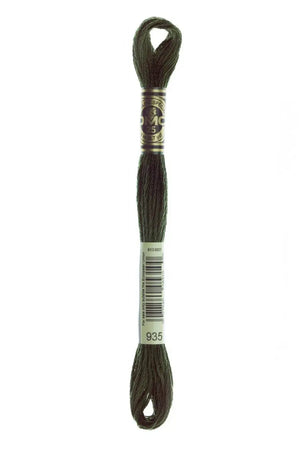 Mouliné Spécial 117MC VERDE - DMC - 935 - LacariaRicami.Store