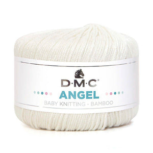 Lana ANGEL - DMC - 131 - BIANCO/PANNA - LacariaRicami.Store