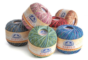 Filo di Scozia BABYLO MULTICOLOR N°10 - DMC | Filato Lussuoso - - LacariaRicami.Store
