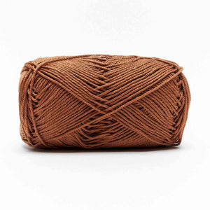 Cotone RIMINI - Miss Tricot Filati 155 - MARRONE CHIARO - LacariaRicami.Store