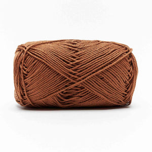 Cotone RIMINI - Miss Tricot Filati - Colore: 155 - MARRONE CHIARO - by LacariaRicami.Store