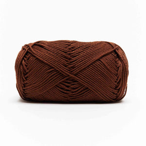 Cotone RIMINI - Miss Tricot Filati - Colore: 158 - MARRONE - by LacariaRicami.Store