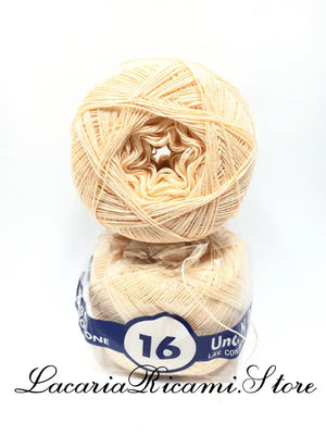 COTONE "AMBRA" 16 – Cucirini Tre Stelle - Colore: 160 - ROSA PESCA (50 grammi) - by LacariaRicami.Store