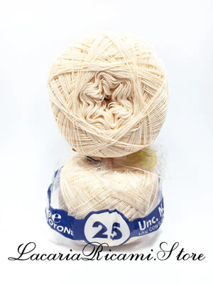 COTONE "AMBRA" 25 – Cucirini Tre Stelle - Colore: 160 - ROSA CHIARO (50 grammi) - by LacariaRicami.Store