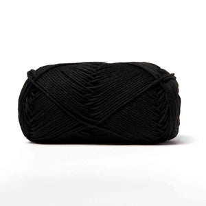 Cotone RIMINI - Miss Tricot Filati 196 - NERO - LacariaRicami.Store