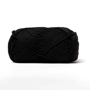 Cotone RIMINI - Miss Tricot Filati - Colore: 196 - NERO - by LacariaRicami.Store