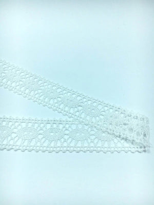TRAMEZZO TOMBOLO 2057 - 20 mm - Colore: 2057 - BIANCO - by LacariaRicami.Store
