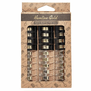 CLIPS per Tessuti Trasparenti e Neri - Hemline - - LacariaRicami.Store