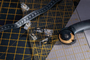 CLIPS per Tessuti Trasparenti e Neri - Hemline - - LacariaRicami.Store