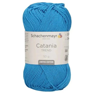 Cotone CATANIA - Schachenmayr - Colore: 00303 - blu malibù - by LacariaRicami.Store