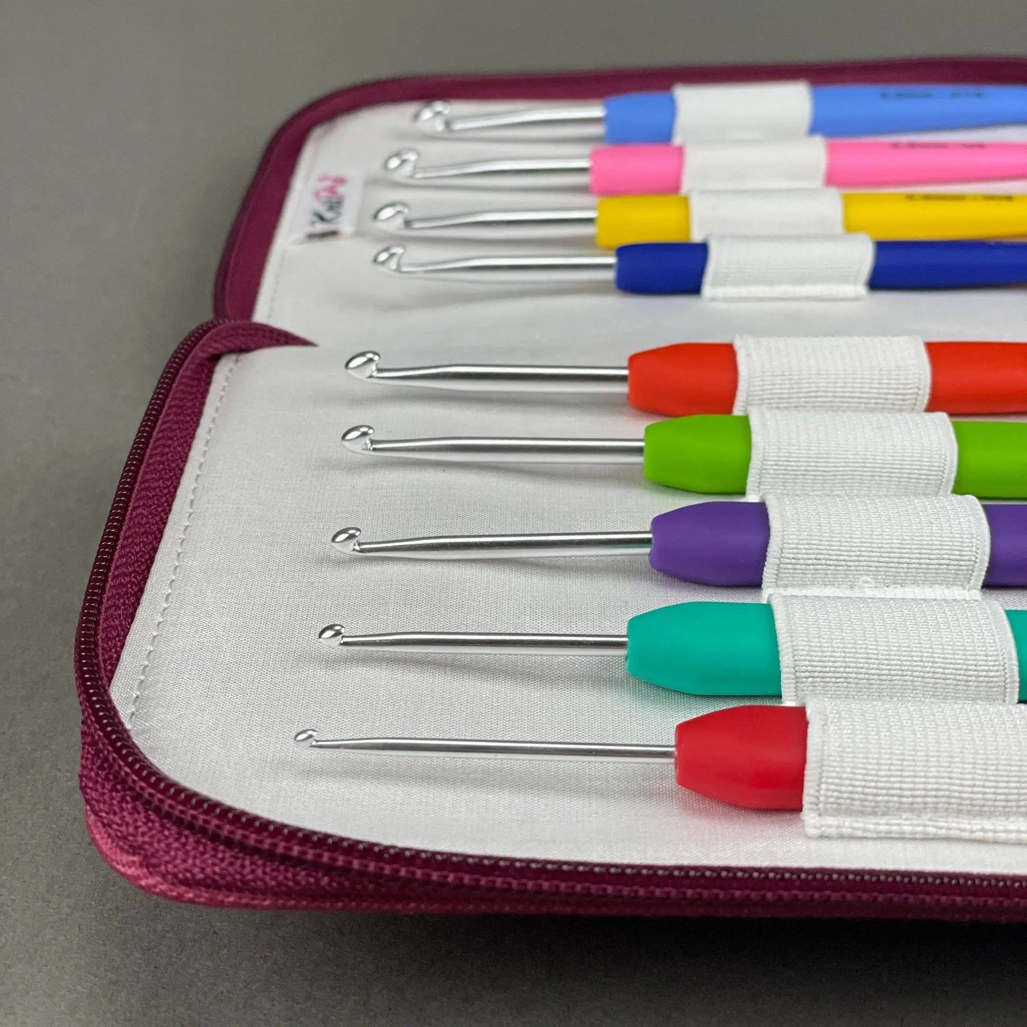 SET Uncinetto in Alluminio Ergonomici WAVES - KnitPro - - LacariaRicami.Store