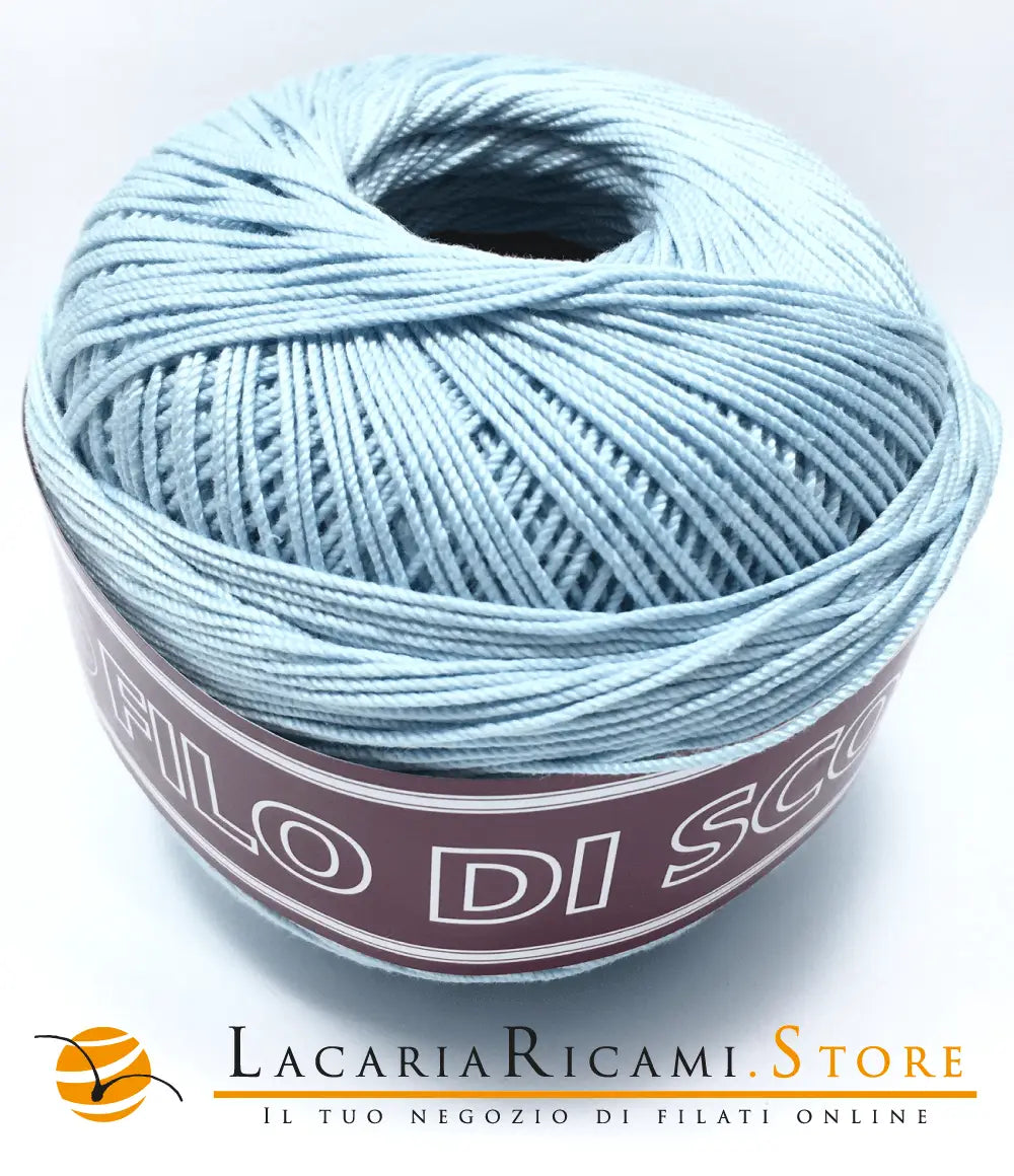 FILO DI SCOZIA "F.B." - 08 345 - CELESTE