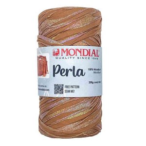 Fettuccia PERLA - MONDIAL 362 - NOCCIOLA - LacariaRicami.Store