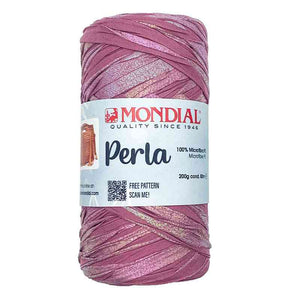 Fettuccia PERLA - MONDIAL 366 - MALVA - LacariaRicami.Store