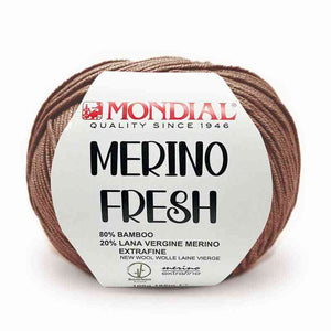 Lana MERINO FRESH - MONDIAL - Colore: 368 - SUDAN - by LacariaRicami.Store