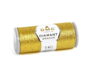 Metallizzato DIAMANT GRANDE' - DMC - Colore: G3852-ORO SCURO - by LacariaRicami.Store