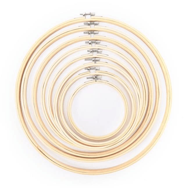 TELAIO CIRCOLARE BAMBOO - - LacariaRicami.Store