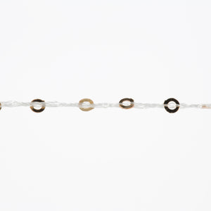 PAILLETTES - LANG YARNS - 0002 - BEIGE/PAILLETTES ORO - LacariaRicami.Store