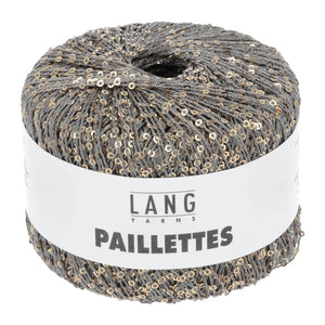 PAILLETTES - LANG YARNS - 0003 - TORTORA/PAILLETTES ORO - LacariaRicami.Store