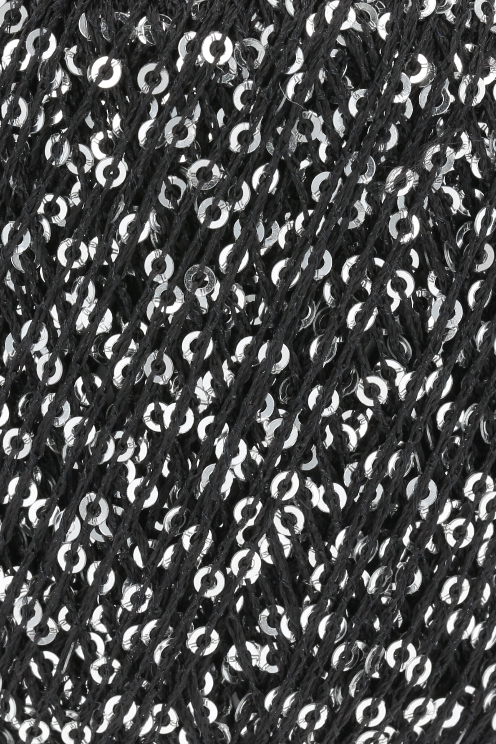 PAILLETTES - LANG YARNS - 0004 - NERO/PAILLETTES ARGENTO - LacariaRicami.Store