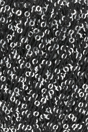 PAILLETTES - LANG YARNS - 0004 - NERO/PAILLETTES ARGENTO - LacariaRicami.Store