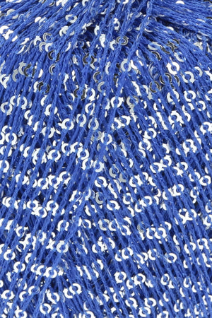 PAILLETTES - LANG YARNS - 0006 - BLU ROYAL/PAILLETTES ARGENTO - LacariaRicami.Store
