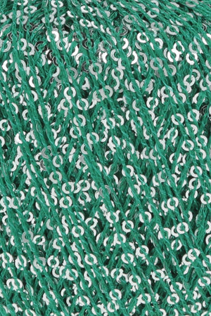 PAILLETTES - LANG YARNS - 0018 - VERDE/PAILLETTES ARGENTO - LacariaRicami.Store
