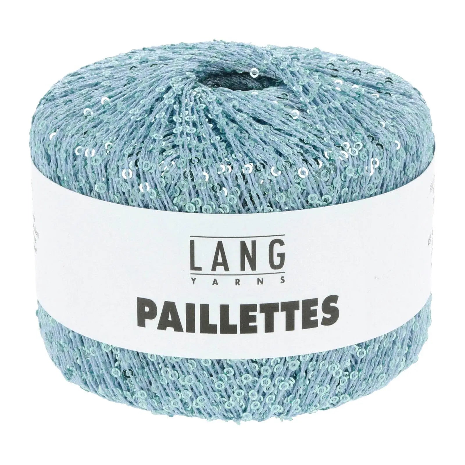 PAILLETTES - LANG YARNS - 0020 - CELESTE/PAILLETTES CELESTE - LacariaRicami.Store