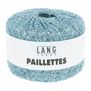 PAILLETTES - LANG YARNS - 0020 - CELESTE/PAILLETTES CELESTE - LacariaRicami.Store
