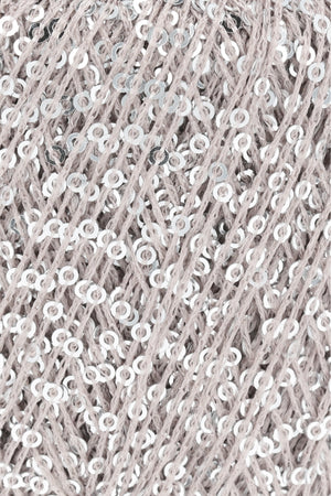 PAILLETTES - LANG YARNS - 0023 - GRIGIO/PAILLETTES ARGENTO - LacariaRicami.Store
