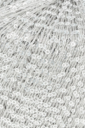 PAILLETTES - LANG YARNS - 0024 - GRIGIO CHIARO/PAILLETTES ARGENTO - LacariaRicami.Store